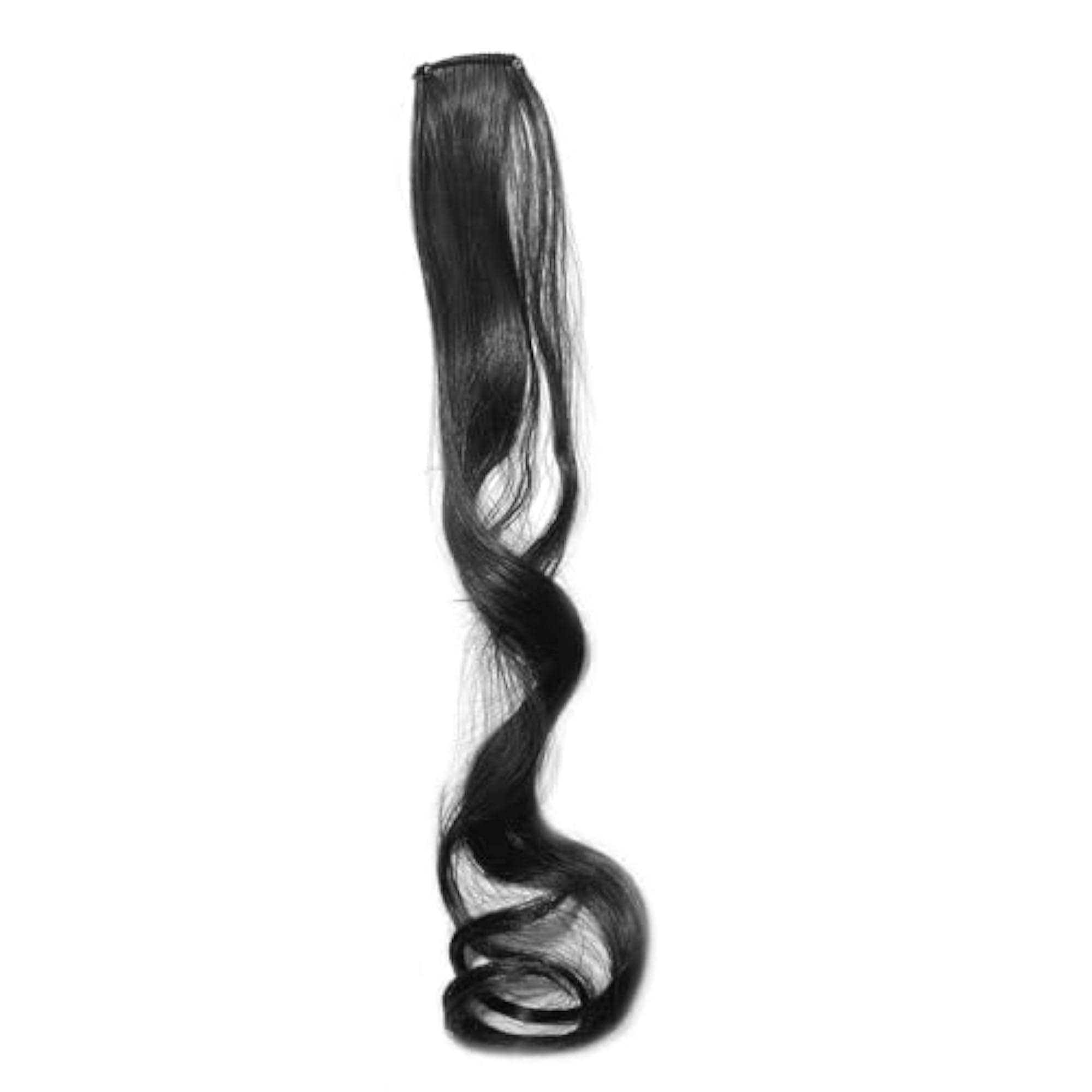 2 Pcs Wavy Clip-In Hair Bangs Extensions